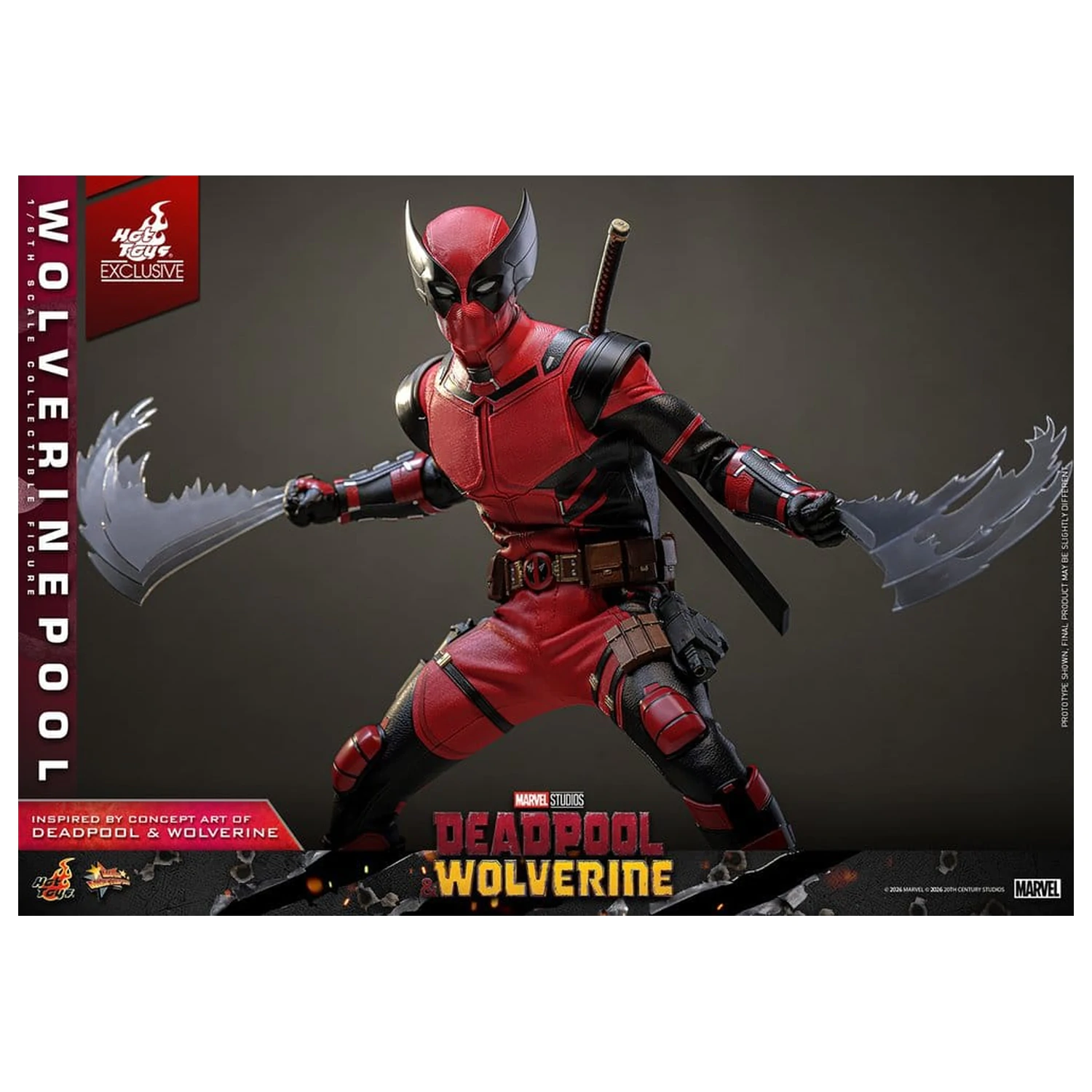 Deadpool & Wolverine Movie Masterpiece Figurka Akcji 1/6 Wolverinepool 31 cm zdjęcie produktu