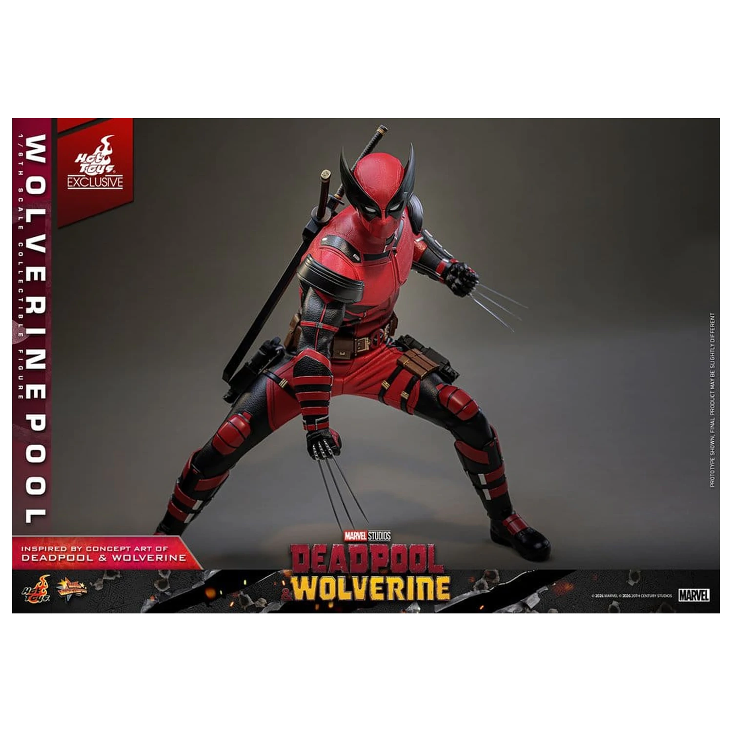 Deadpool & Wolverine Movie Masterpiece Figurka Akcji 1/6 Wolverinepool 31 cm zdjęcie produktu