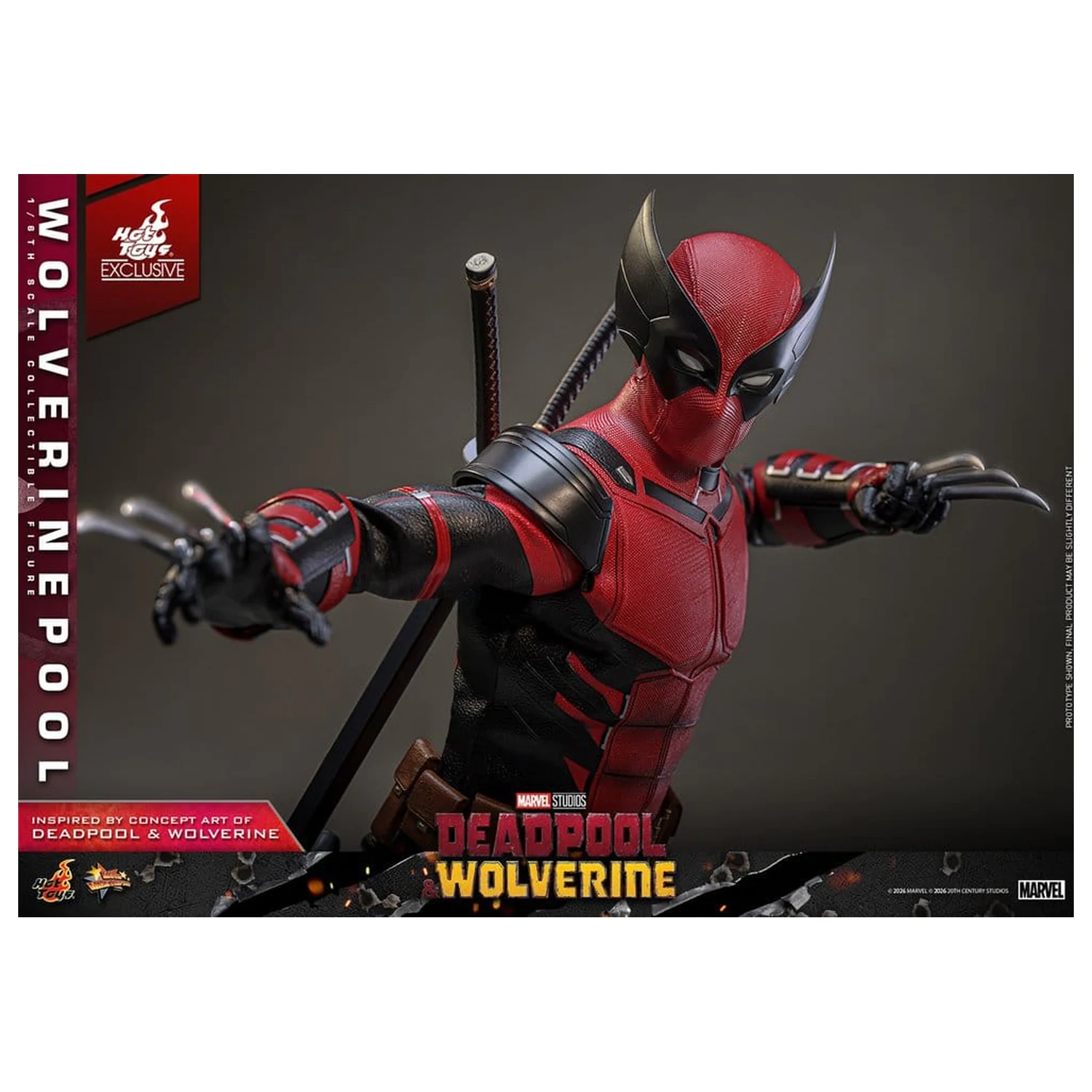 Deadpool & Wolverine Movie Masterpiece Figurka Akcji 1/6 Wolverinepool 31 cm zdjęcie produktu