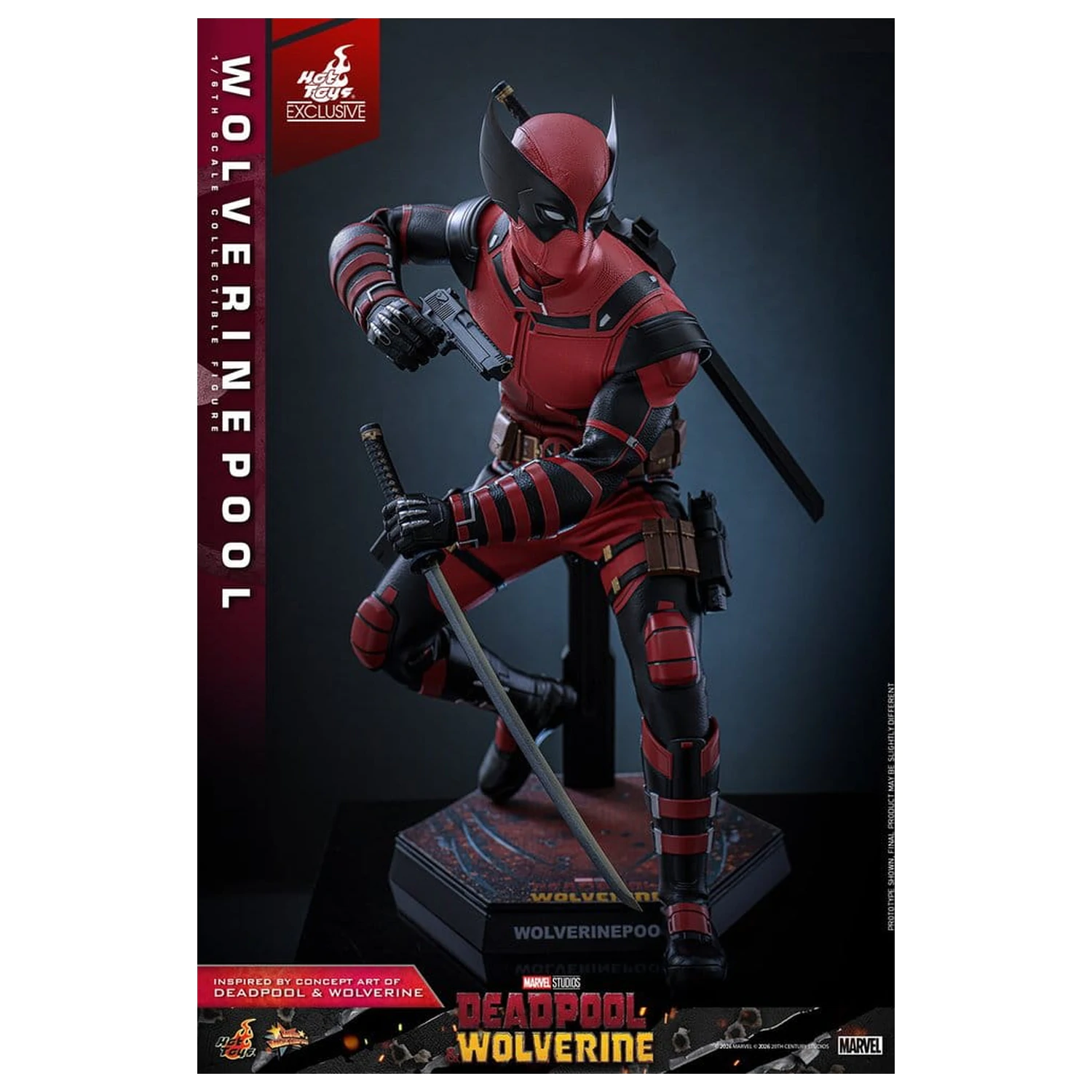 Deadpool & Wolverine Movie Masterpiece Figurka Akcji 1/6 Wolverinepool 31 cm zdjęcie produktu