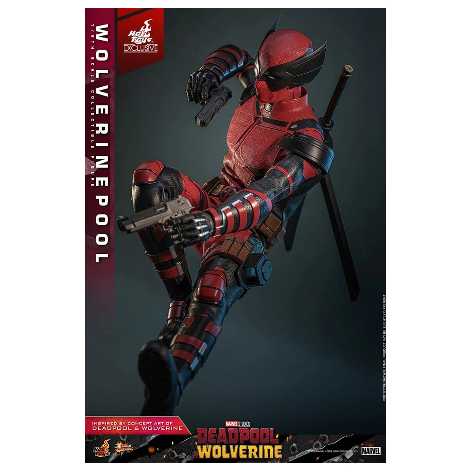 Deadpool & Wolverine Movie Masterpiece Figurka Akcji 1/6 Wolverinepool 31 cm zdjęcie produktu