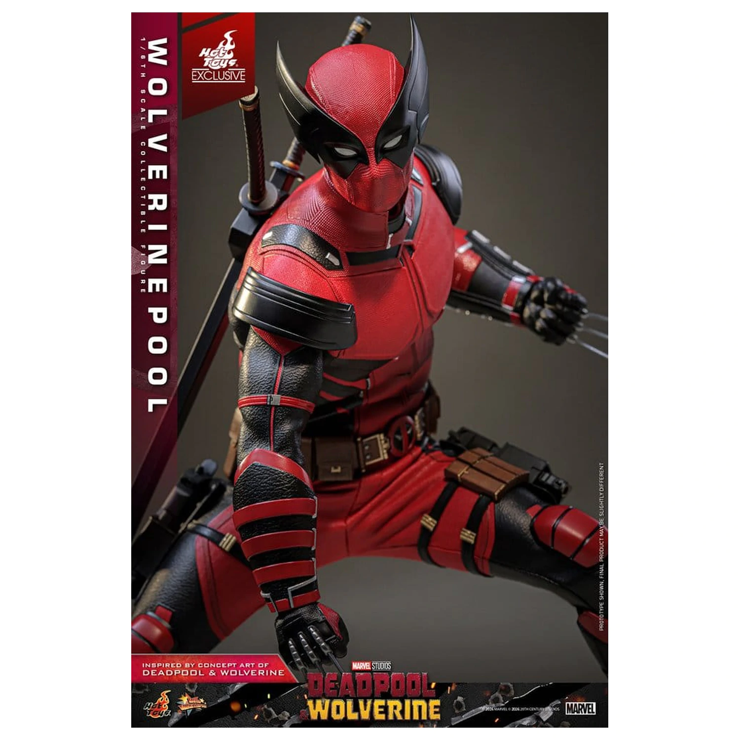 Deadpool & Wolverine Movie Masterpiece Figurka Akcji 1/6 Wolverinepool 31 cm zdjęcie produktu