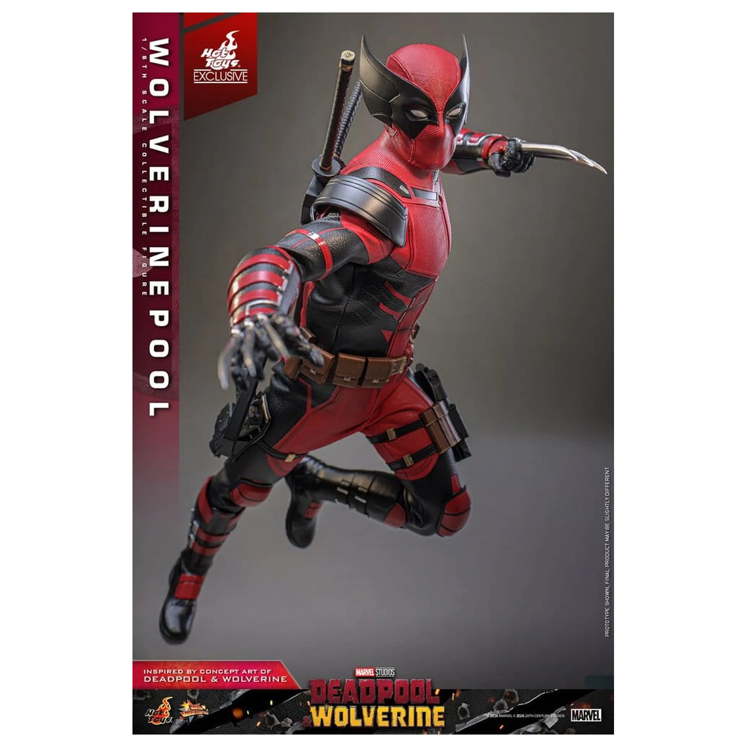 Deadpool & Wolverine Movie Masterpiece Figurka Akcji 1/6 Wolverinepool 31 cm zdjęcie produktu