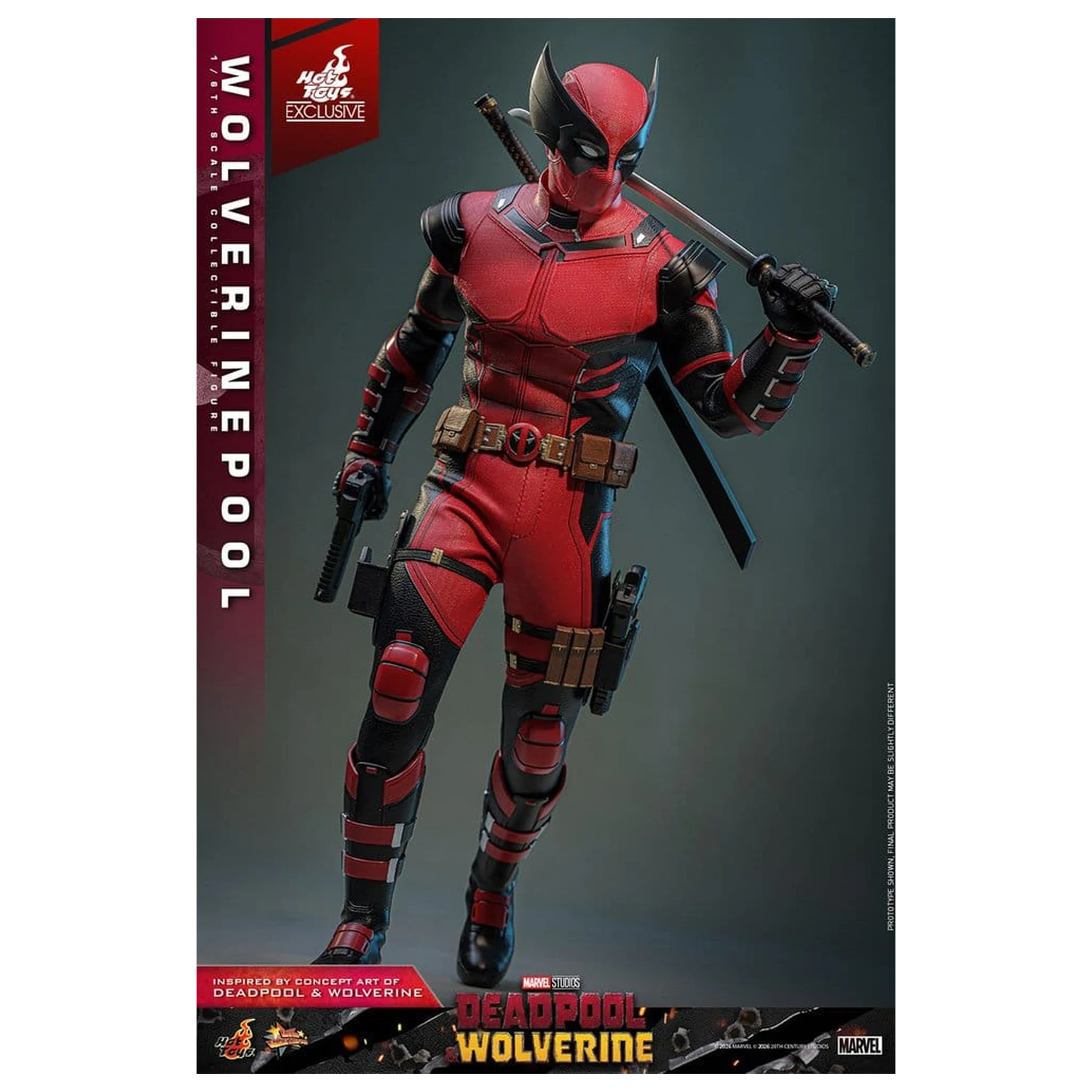 Deadpool & Wolverine Movie Masterpiece Figurka Akcji 1/6 Wolverinepool 31 cm zdjęcie produktu