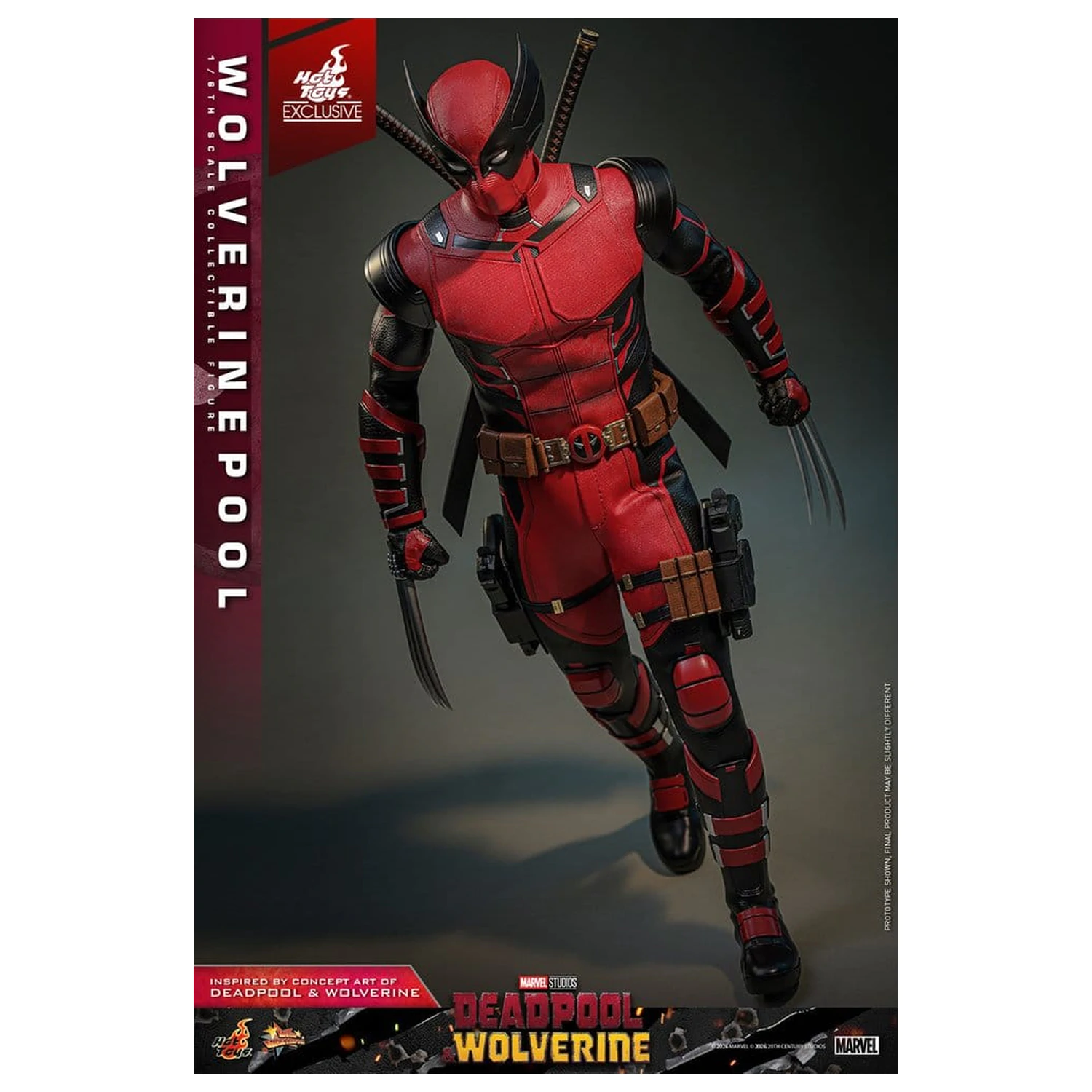 Deadpool & Wolverine Movie Masterpiece Figurka Akcji 1/6 Wolverinepool 31 cm zdjęcie produktu