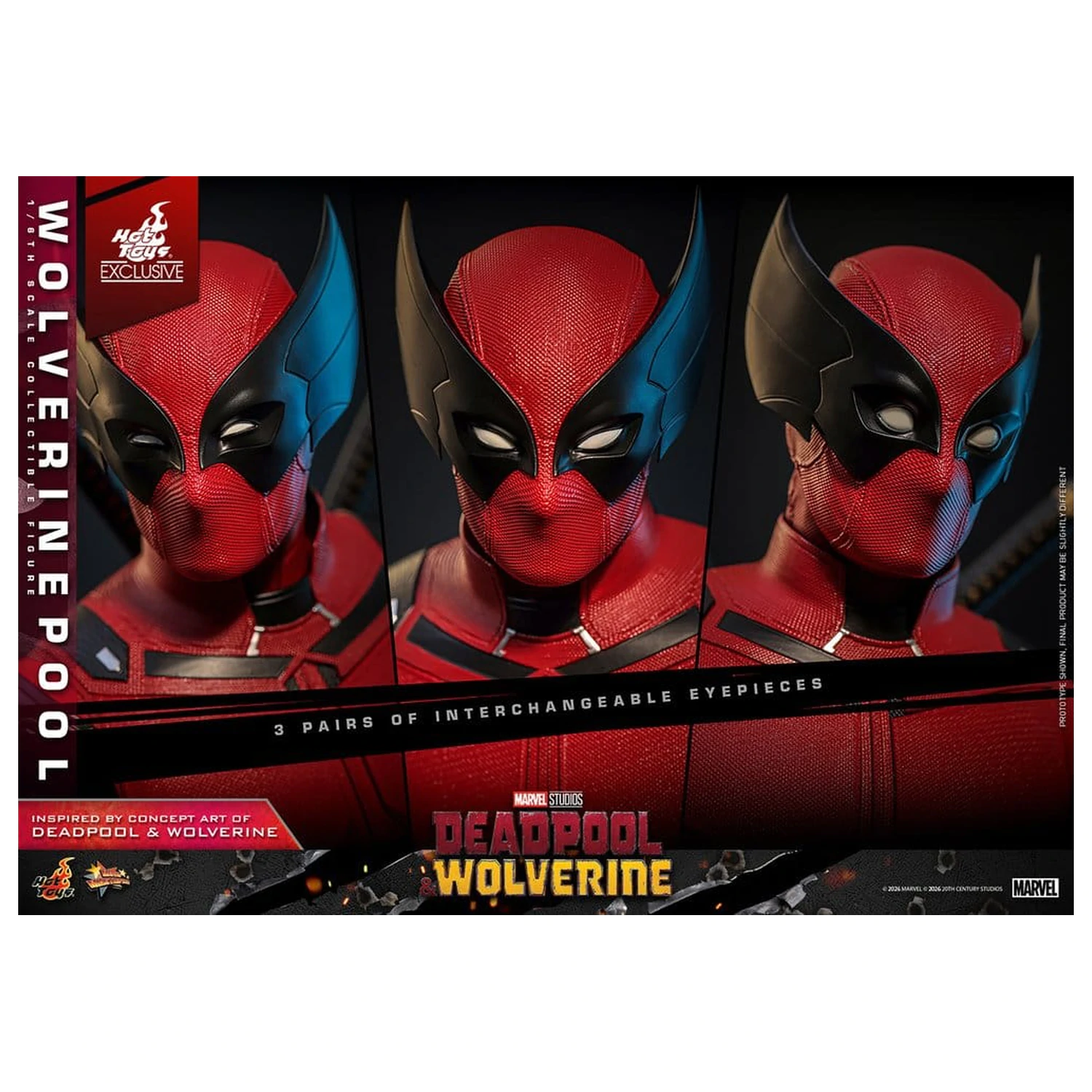 Deadpool & Wolverine Movie Masterpiece Figurka Akcji 1/6 Wolverinepool 31 cm zdjęcie produktu