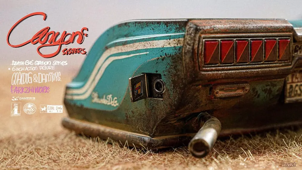 Figurki Akcji z Serii "Death Gas Station" Canyon Sisters: Mrs. T & Ms. L 15 cm zdjęcie produktu