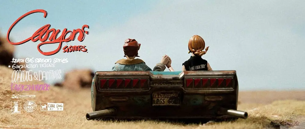 Figurki Akcji z Serii "Death Gas Station" Canyon Sisters: Mrs. T & Ms. L 15 cm zdjęcie produktu