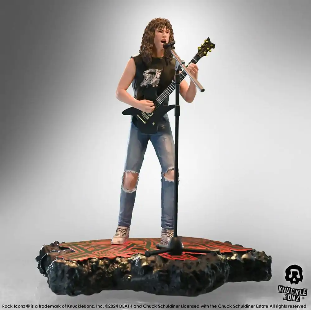 Death Rock Iconz Statue Chuck Schuldiner II 22 cm Statua zdjęcie produktu