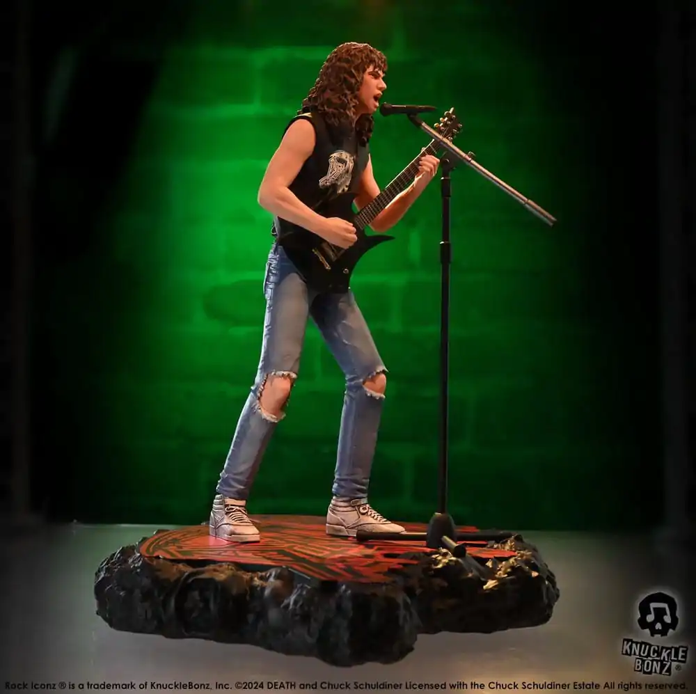 Death Rock Iconz Statue Chuck Schuldiner II 22 cm Statua zdjęcie produktu