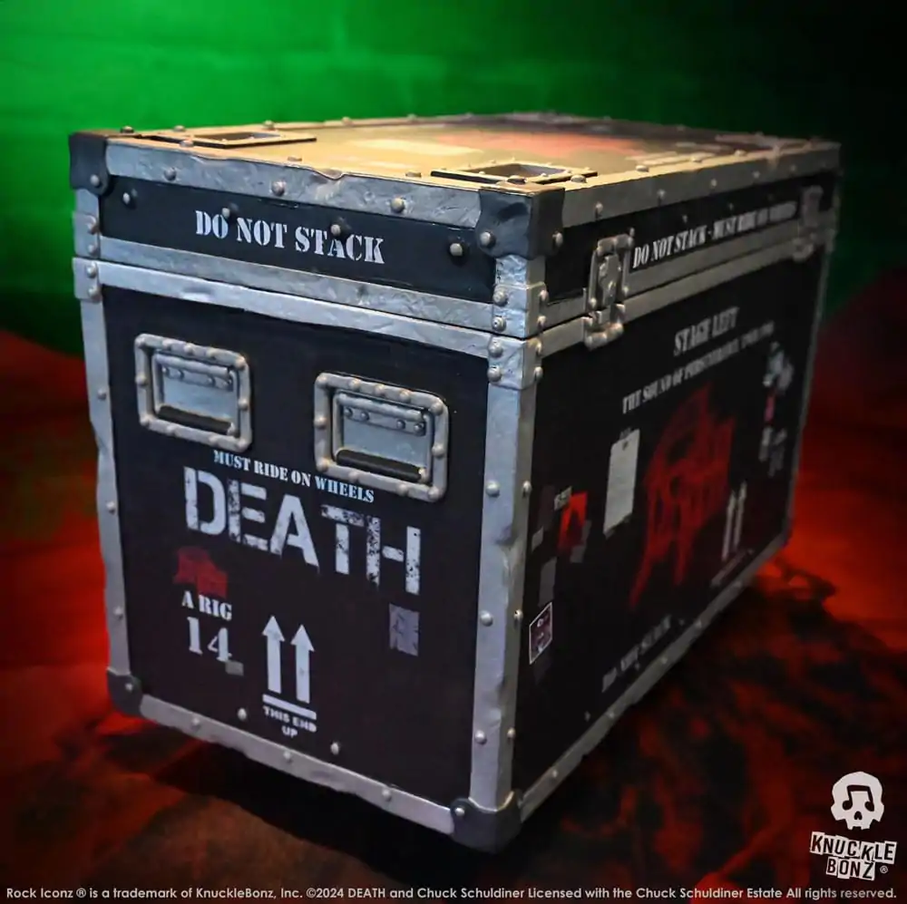 Death Rock Ikonz On Tour Road Case Statuetka + Zestaw Tła Scenicznego The Sound of Perseverance Tour 1998 zdjęcie produktu