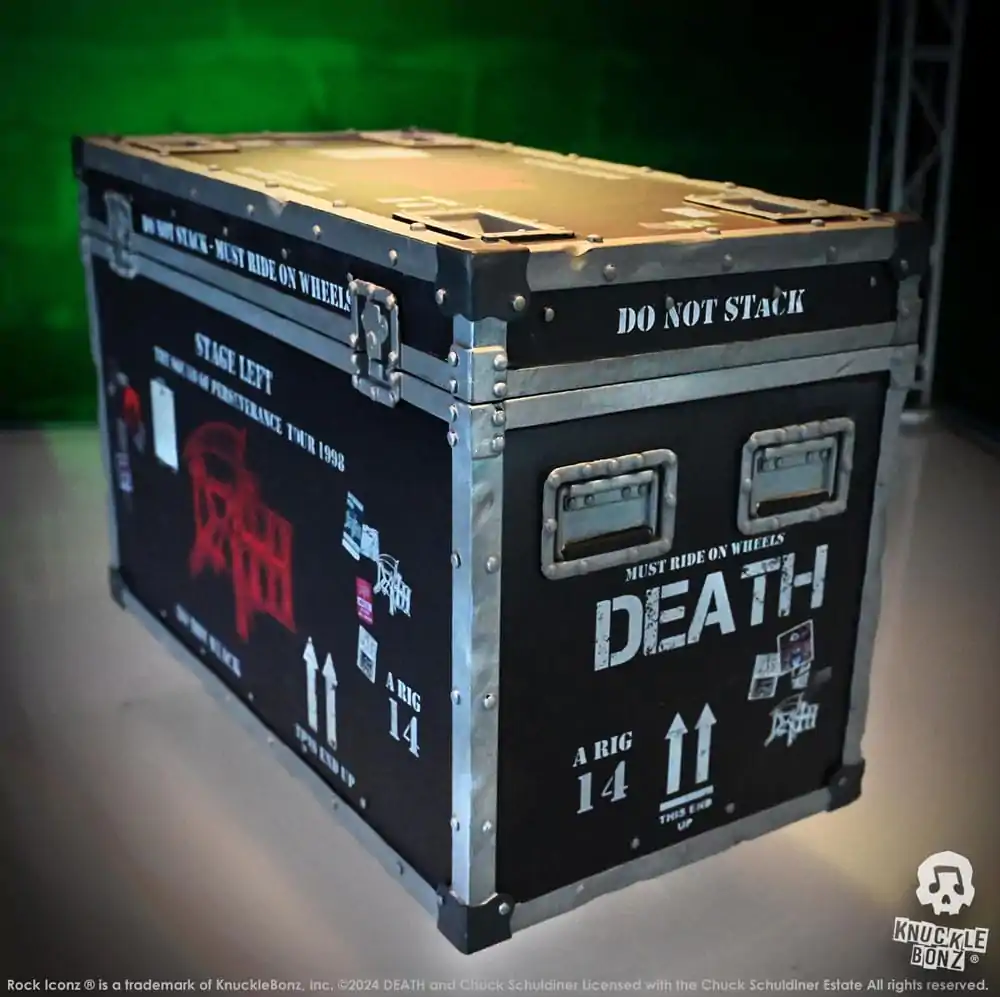 Death Rock Ikonz On Tour Road Case Statuetka + Zestaw Tła Scenicznego The Sound of Perseverance Tour 1998 zdjęcie produktu