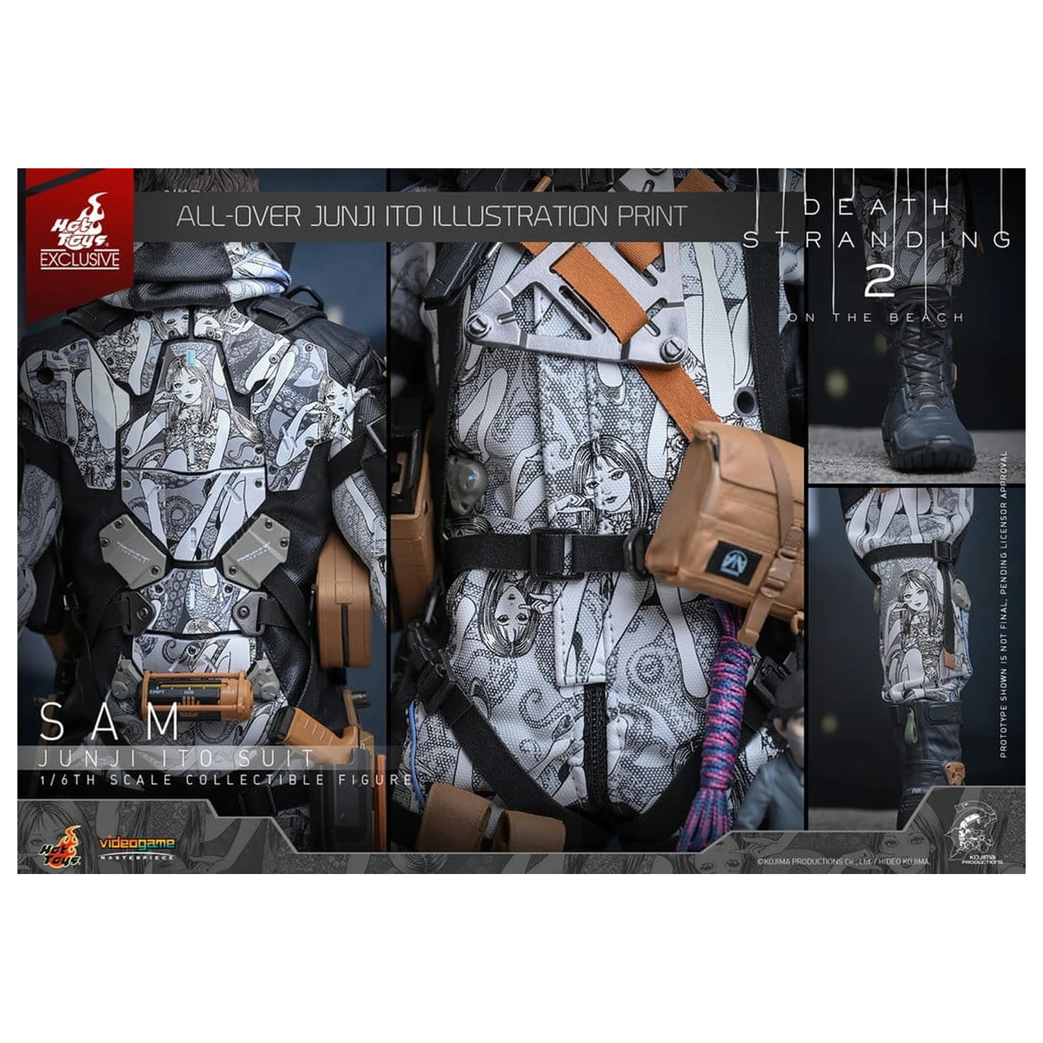 Death Stranding figurka akcji 1/6 Sam Porter Bridges (Junji Ito Suit) zdjęcie produktu