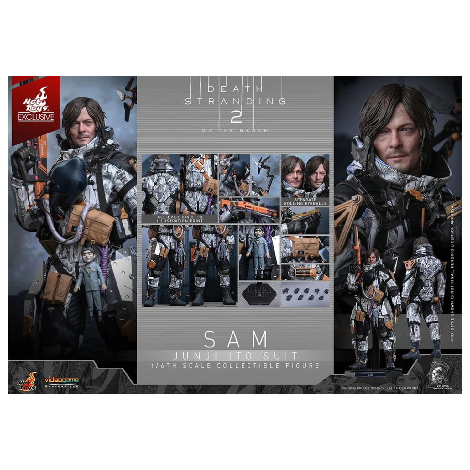 Death Stranding figurka akcji 1/6 Sam Porter Bridges (Junji Ito Suit) zdjęcie produktu