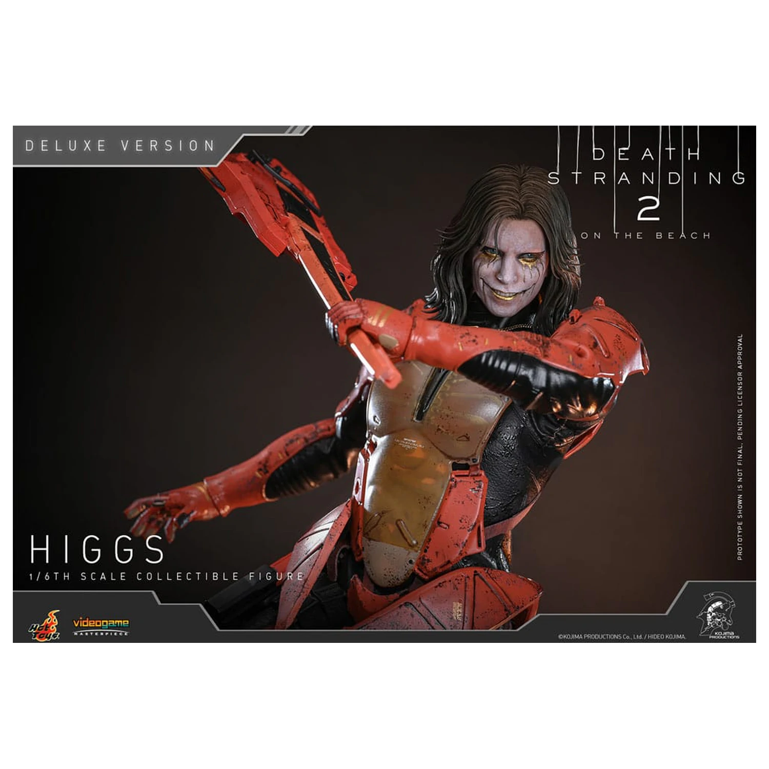 Death Stranding 2: On the Beach Videogame Masterpiece Action Figure 1/6 Higgs (Deluxe Version) 33 cm zdjęcie produktu