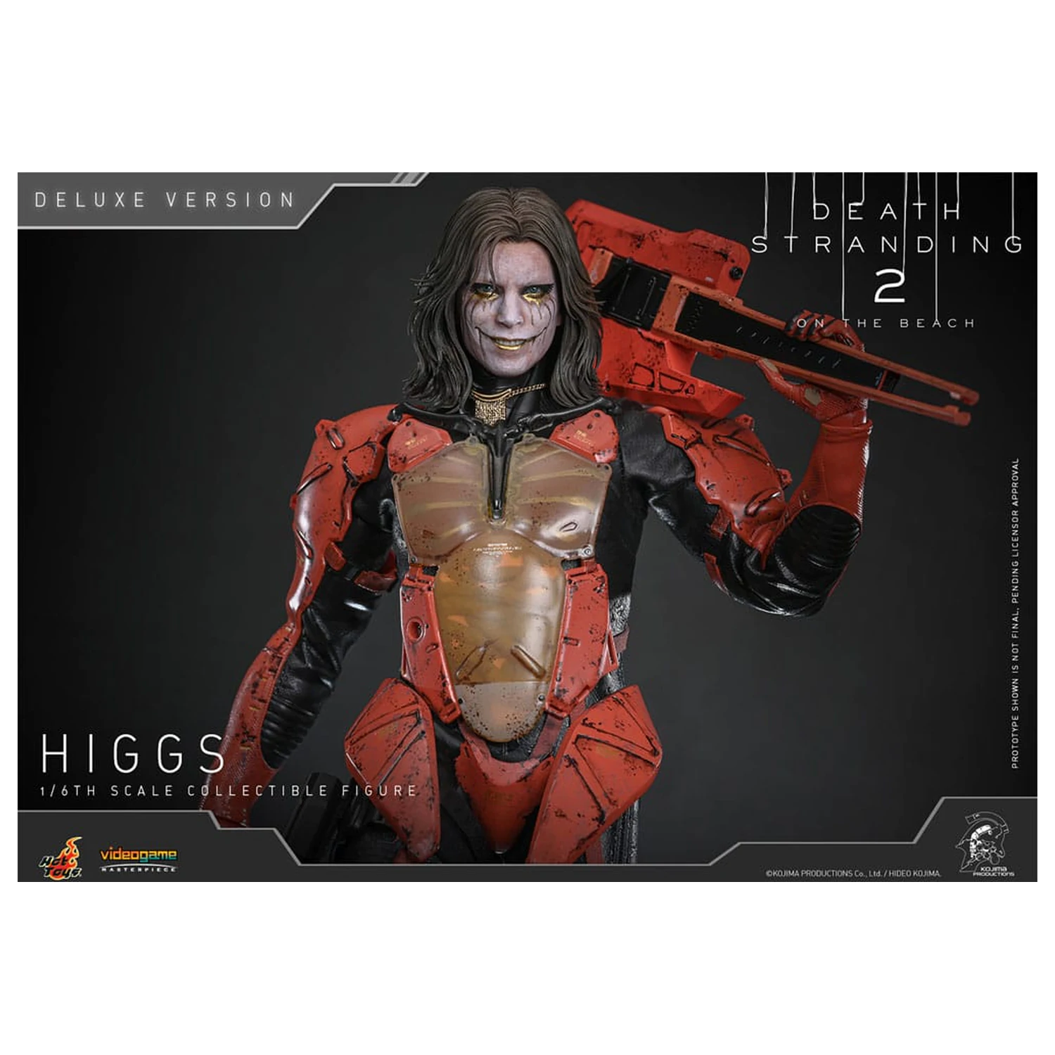 Death Stranding 2: On the Beach Videogame Masterpiece Action Figure 1/6 Higgs (Deluxe Version) 33 cm zdjęcie produktu