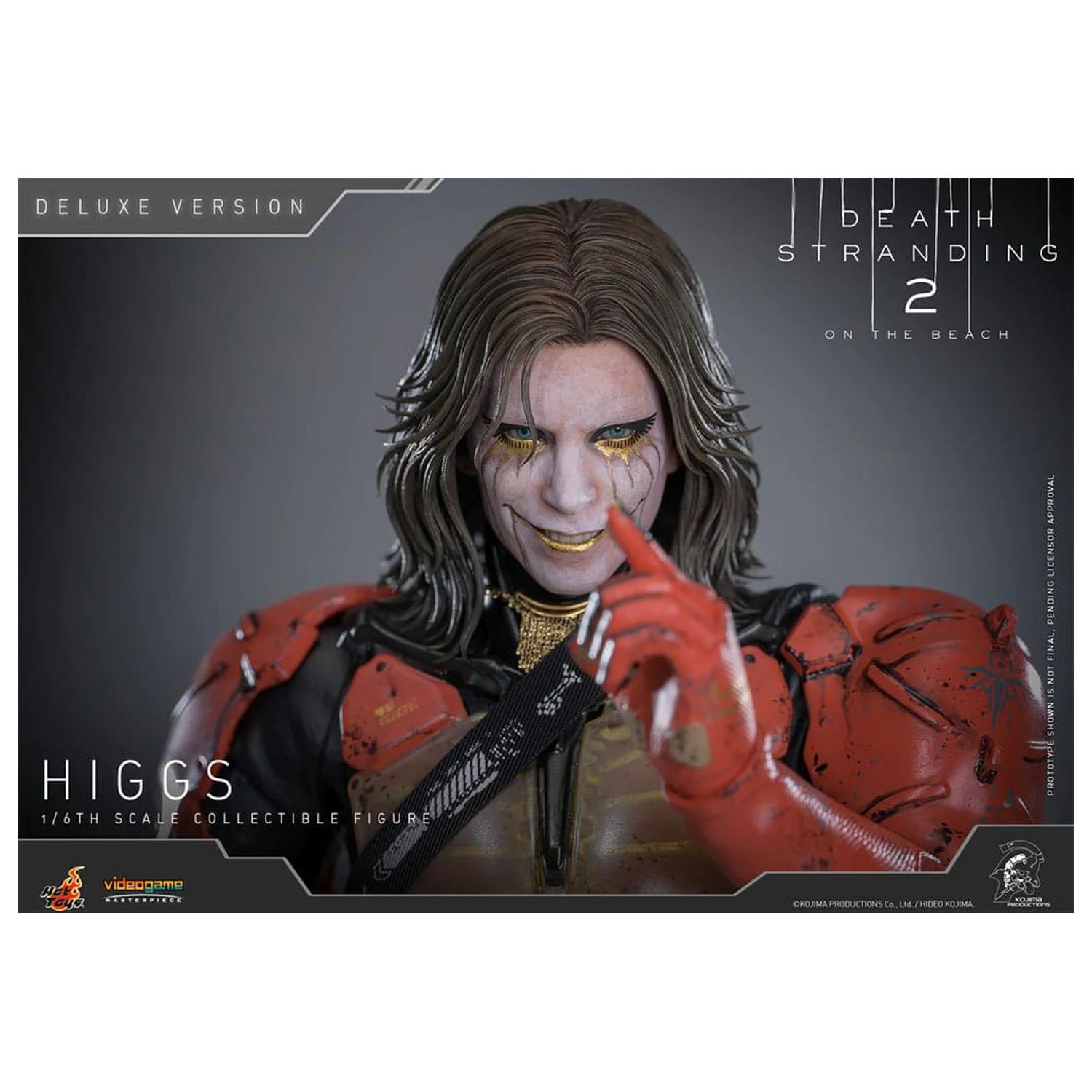 Death Stranding 2: On the Beach Videogame Masterpiece Action Figure 1/6 Higgs (Deluxe Version) 33 cm zdjęcie produktu