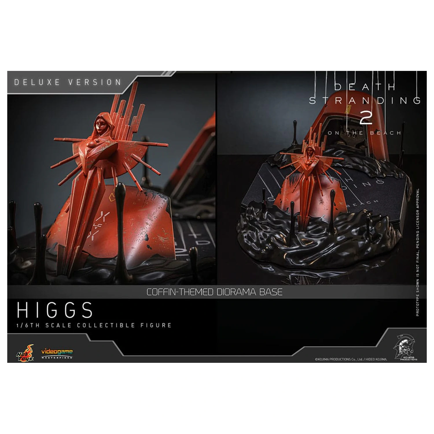 Death Stranding 2: On the Beach Videogame Masterpiece Action Figure 1/6 Higgs (Deluxe Version) 33 cm zdjęcie produktu