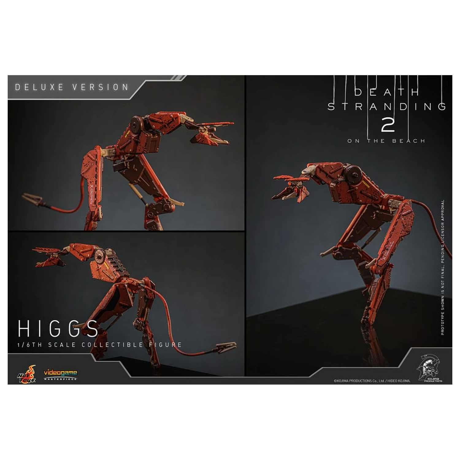 Death Stranding 2: On the Beach Videogame Masterpiece Action Figure 1/6 Higgs (Deluxe Version) 33 cm zdjęcie produktu