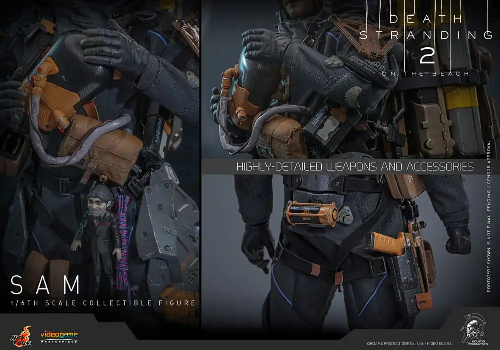 Death Stranding 2: On the Beach Videogame Masterpiece figurka akcji 1/6 Sam 31 cm zdjęcie produktu