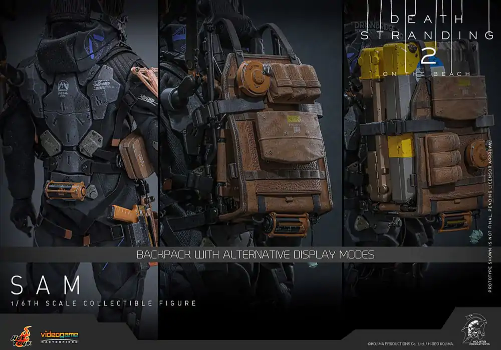 Death Stranding 2: On the Beach Videogame Masterpiece figurka akcji 1/6 Sam 31 cm zdjęcie produktu