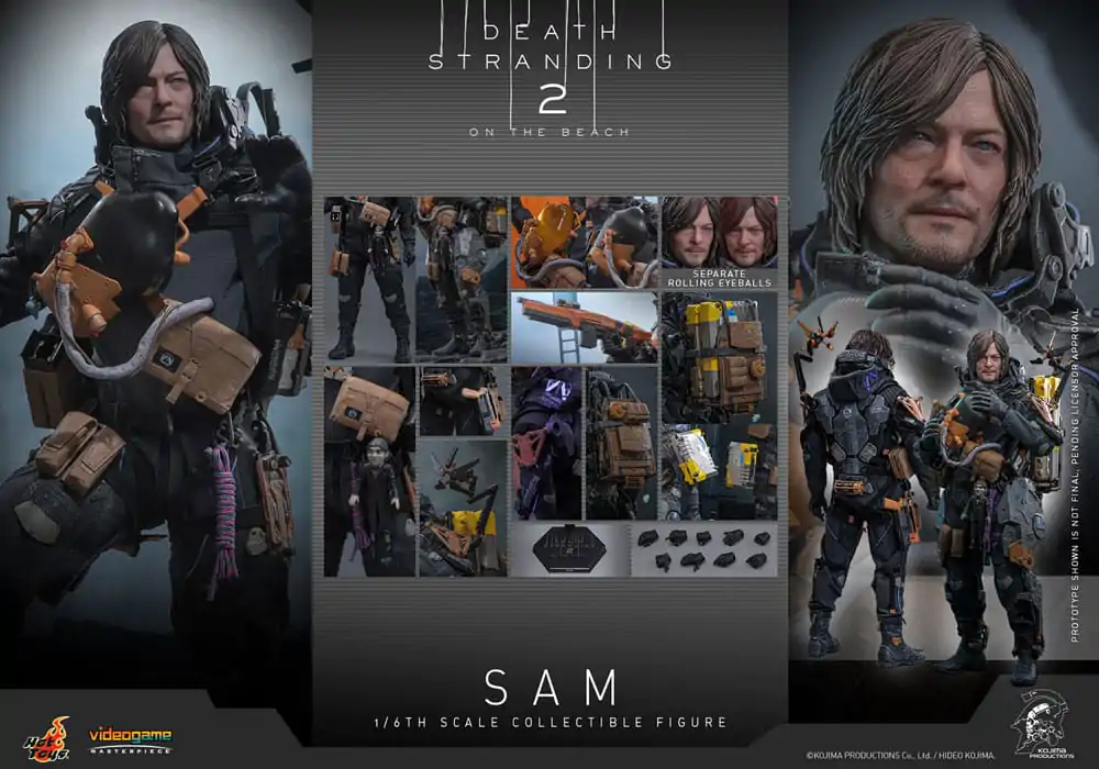 Death Stranding 2: On the Beach Videogame Masterpiece figurka akcji 1/6 Sam 31 cm zdjęcie produktu