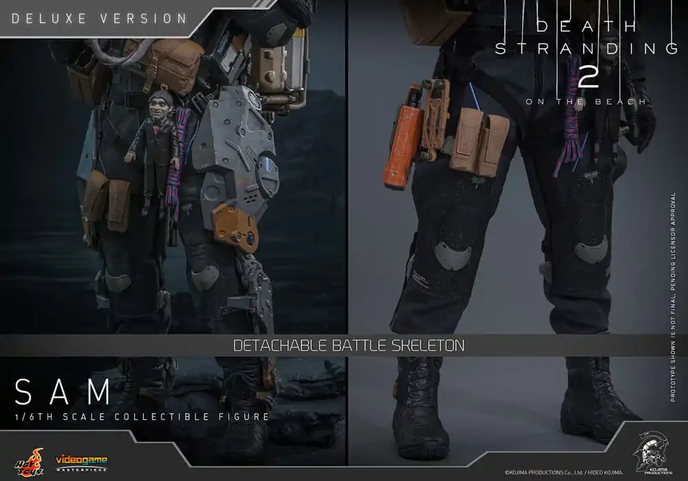 Death Stranding 2: On the Beach Videogame Masterpiece figurka akcji 1/6 Sam (wersja Deluxe) 31 cm zdjęcie produktu