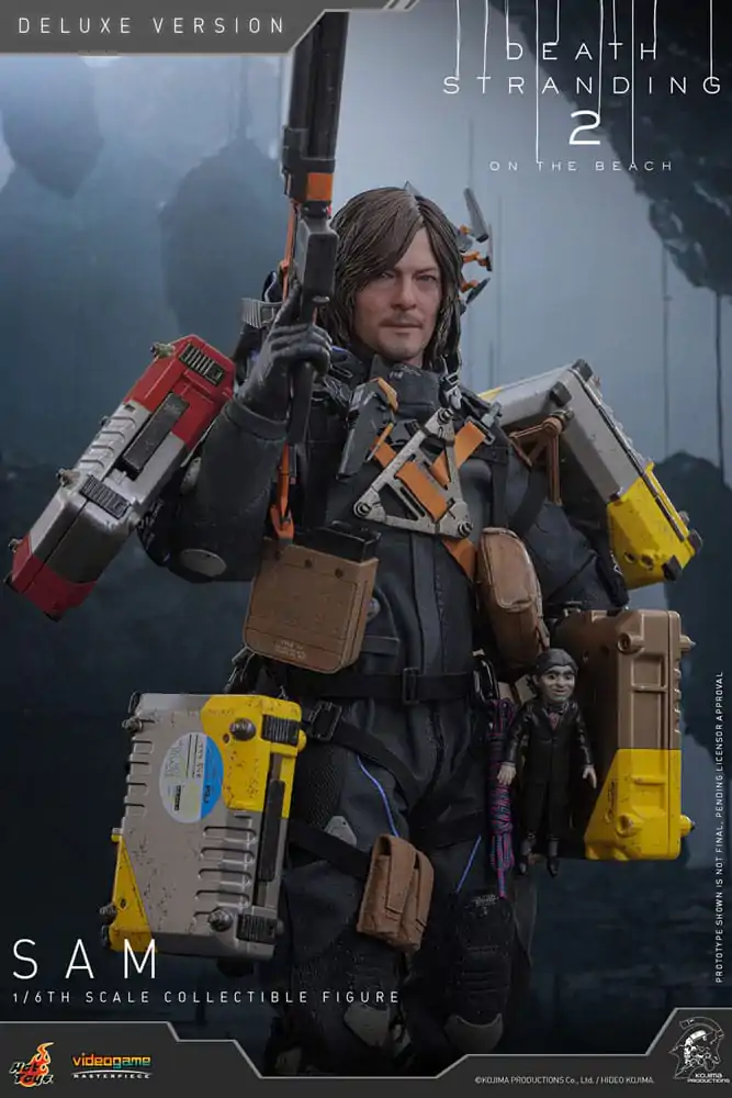 Death Stranding 2: On the Beach Videogame Masterpiece figurka akcji 1/6 Sam (wersja Deluxe) 31 cm zdjęcie produktu