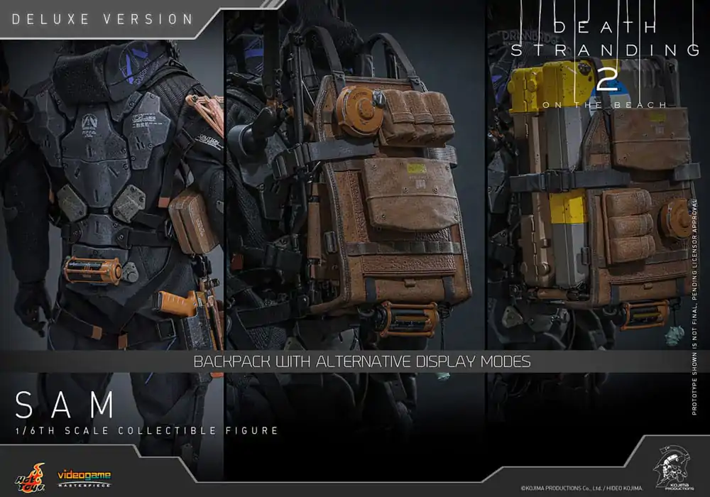 Death Stranding 2: On the Beach Videogame Masterpiece figurka akcji 1/6 Sam (wersja Deluxe) 31 cm zdjęcie produktu