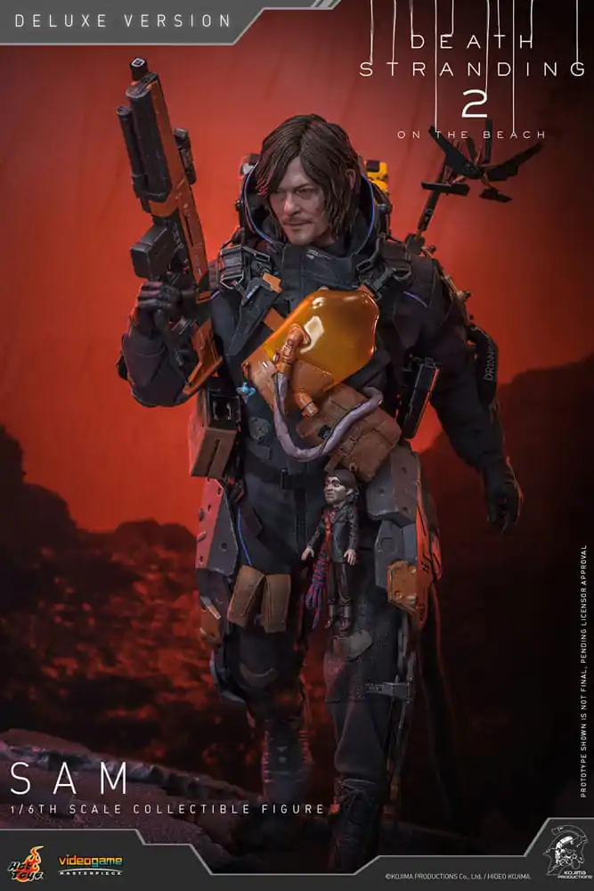 Death Stranding 2: On the Beach Videogame Masterpiece figurka akcji 1/6 Sam (wersja Deluxe) 31 cm zdjęcie produktu