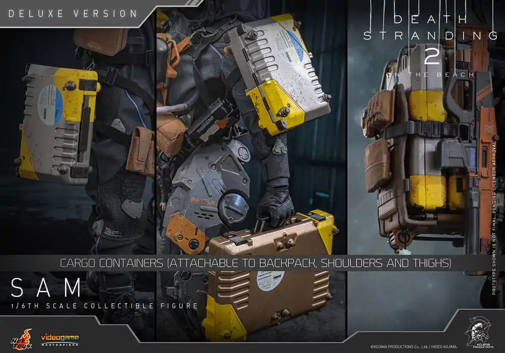 Death Stranding 2: On the Beach Videogame Masterpiece figurka akcji 1/6 Sam (wersja Deluxe) 31 cm zdjęcie produktu
