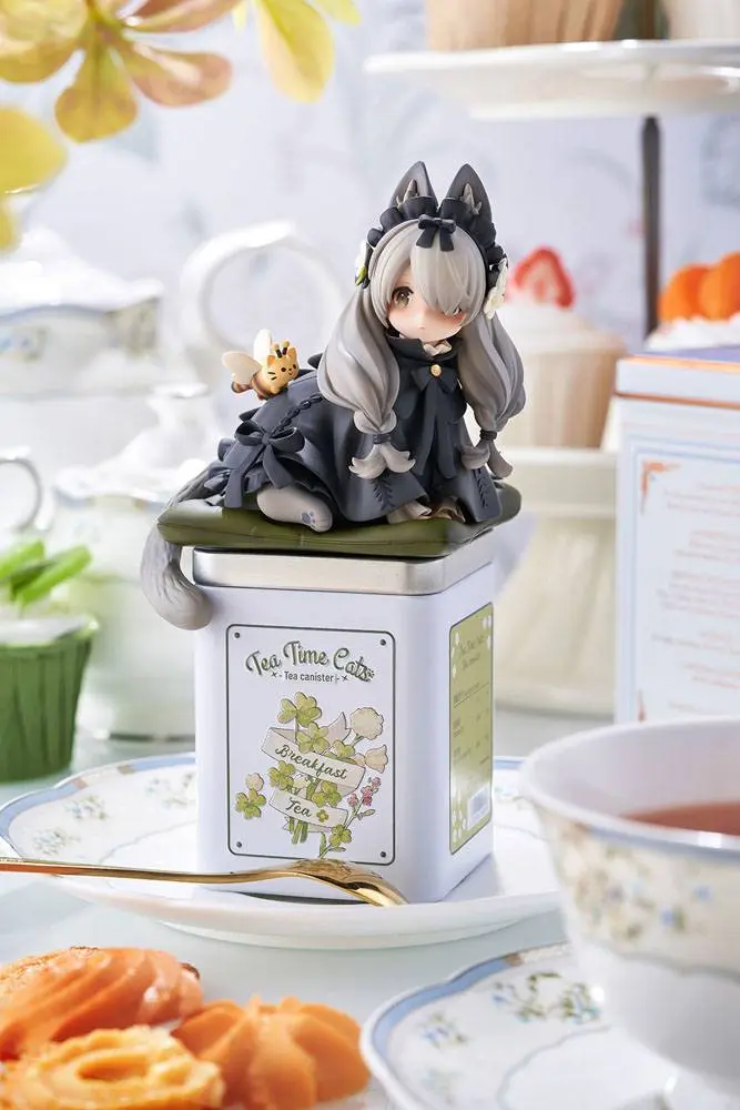 Decorated Life Collection PVC Statuetka Herbatka z Kotami British Shorthair 18 cm zdjęcie produktu