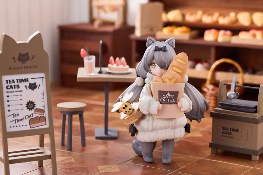 Decorated Life Collection PVC Statuetka Tea Time Cats - Cat Town Bakery Staff & Customer Set 12 cm zdjęcie produktu