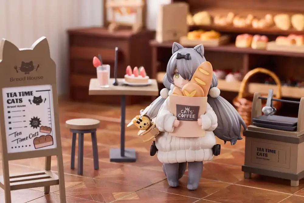 Decorated Life Collection PVC Statuetka Tea Time Cats - Cat Town Bakery Staff & Customer Set 12 cm zdjęcie produktu