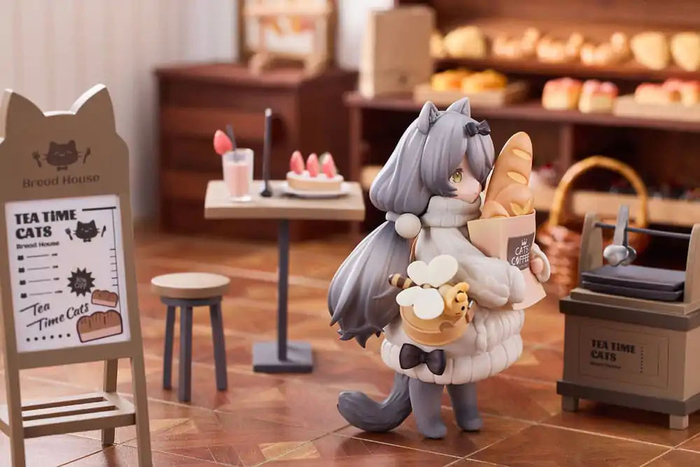 Decorated Life Collection PVC Statuetka Tea Time Cats - Cat Town Bakery Staff & Customer Set 12 cm zdjęcie produktu