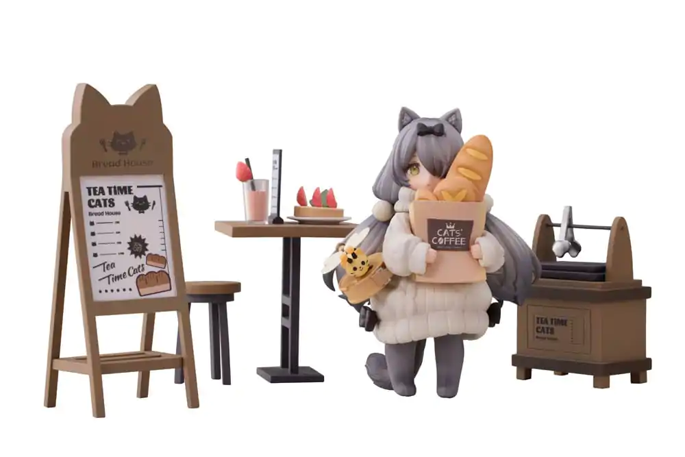 Decorated Life Collection PVC Statuetka Tea Time Cats - Cat Town Bakery Staff & Customer Set 12 cm zdjęcie produktu