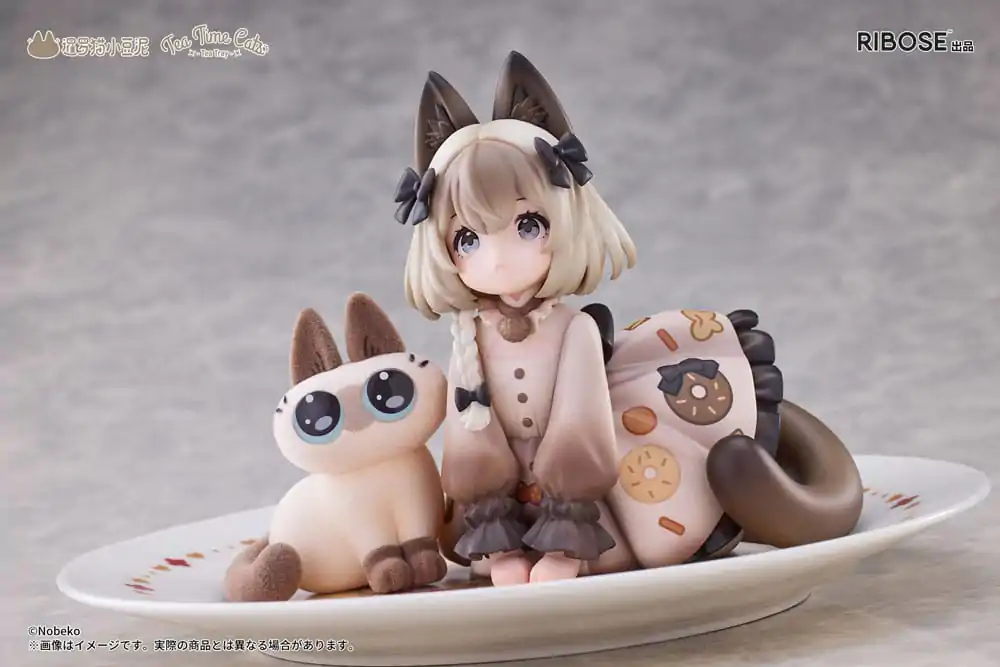 Decorated Life Collection Figurka PVC Tea Time Cats x Kot syjamski Azuki-san Friendship Collaboration Ekskluzywny Zestaw 18 cm zdjęcie produktu