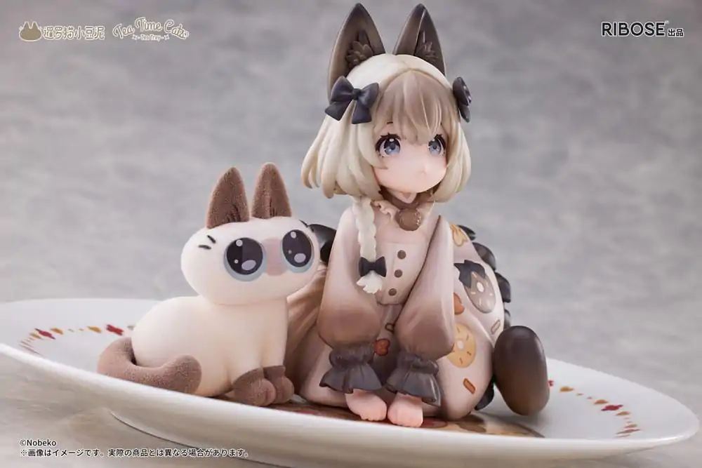 Decorated Life Collection Figurka PVC Tea Time Cats x Kot syjamski Azuki-san Friendship Collaboration Ekskluzywny Zestaw 18 cm zdjęcie produktu
