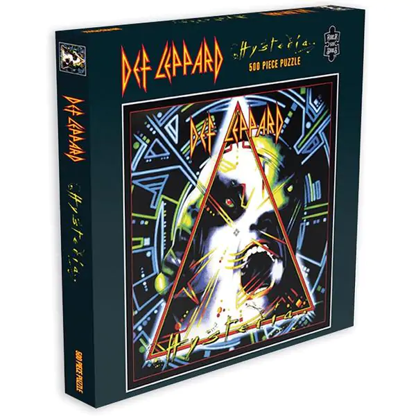 Puzzle z albumu Hysteria zespołu DEF LEPPARD 500 elementów 41x41cm zdjęcie produktu