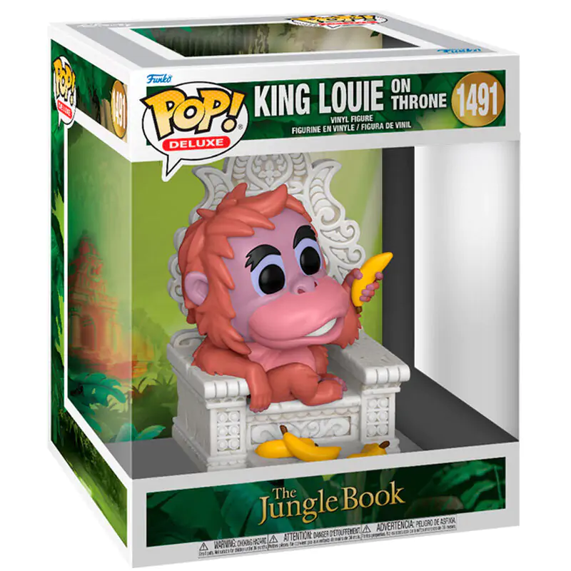 Figurka Funko POP Deluxe Disney Księga Dżungli Król Louie zdjęcie produktu