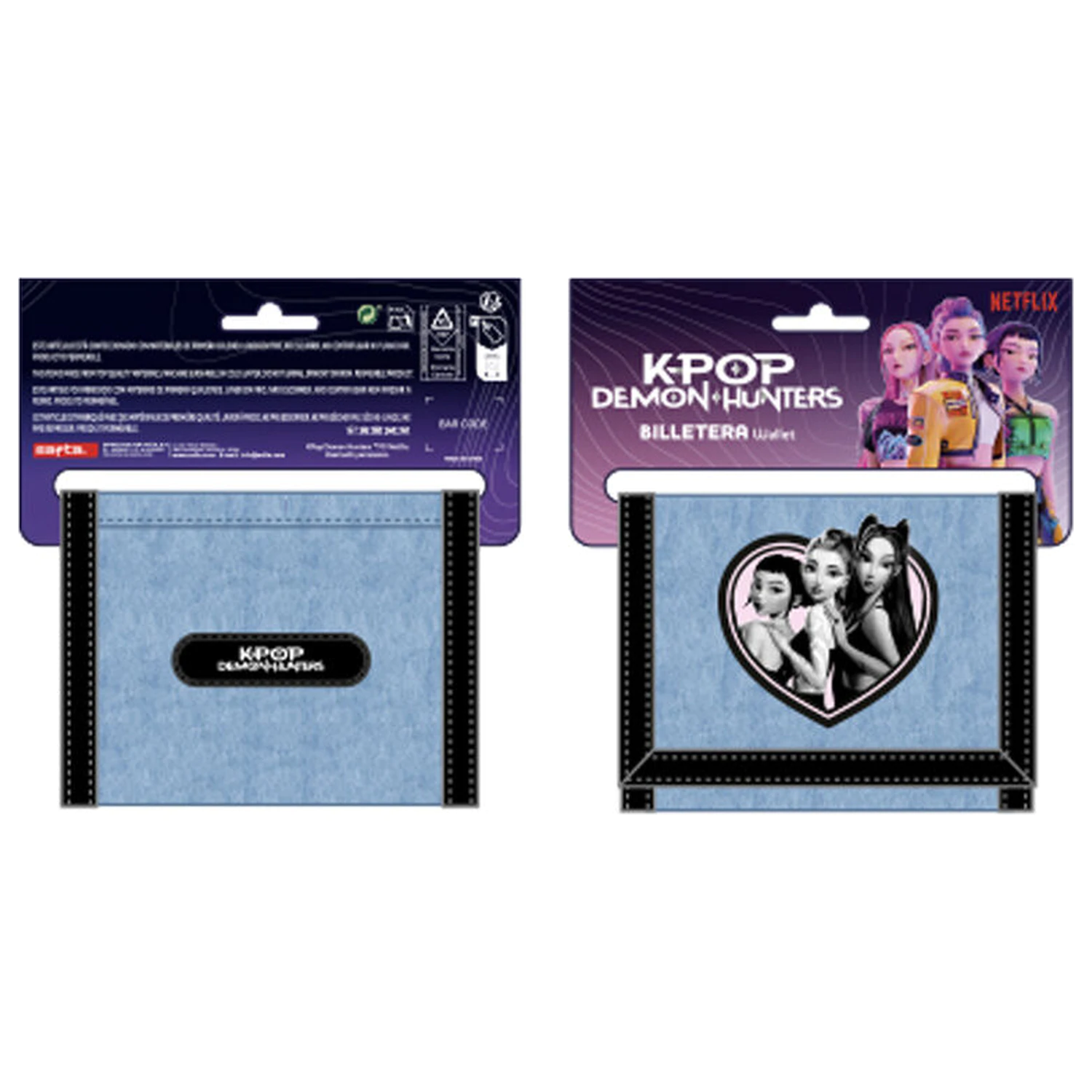 Demon Hunters Kpop Huntrix portfel zdjęcie produktu