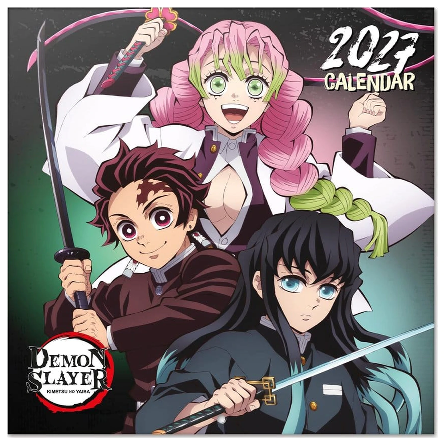 Demon Slayer kalendarz ścienny 2027 30 x 30 cm zdjęcie produktu