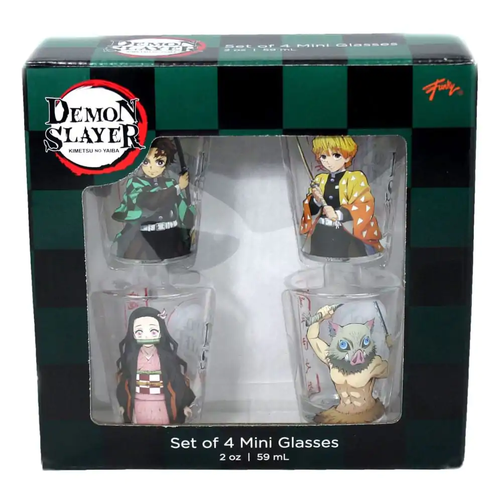 Demon Slayer Kieliszki 4-Pack Group 59 ml zdjęcie produktu