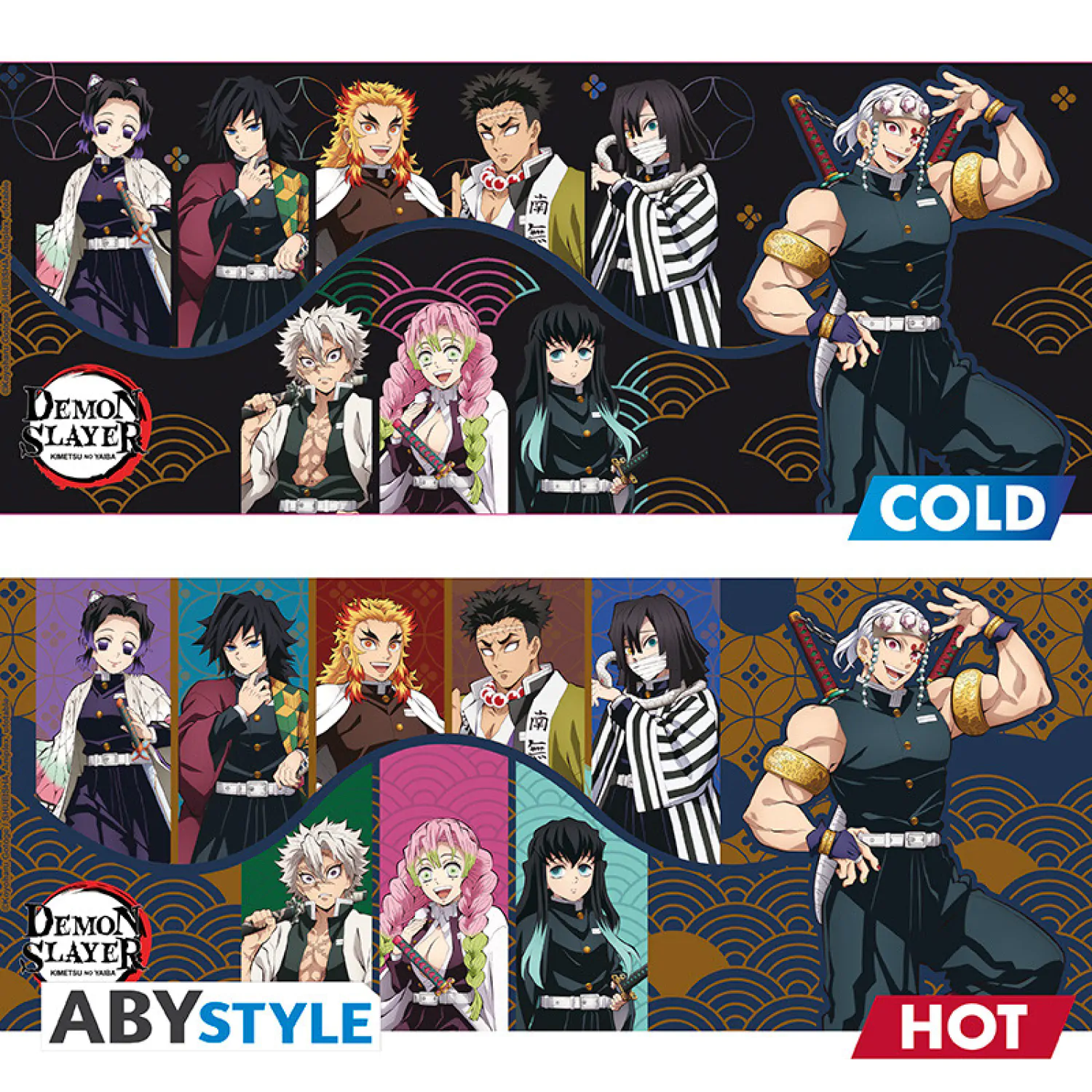 Demon Slayer kubek zmieniający kolor pod wpływem ciepła zdjęcie produktu