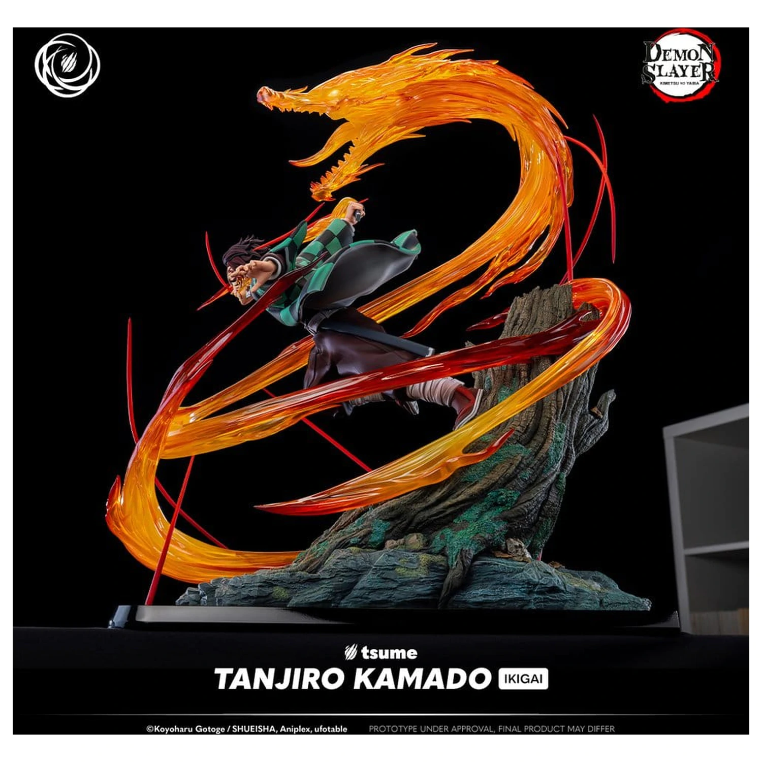 Demon Slayer IKIGAI Figurka 1/6 Tanjiro Kamado 44 cm zdjęcie produktu