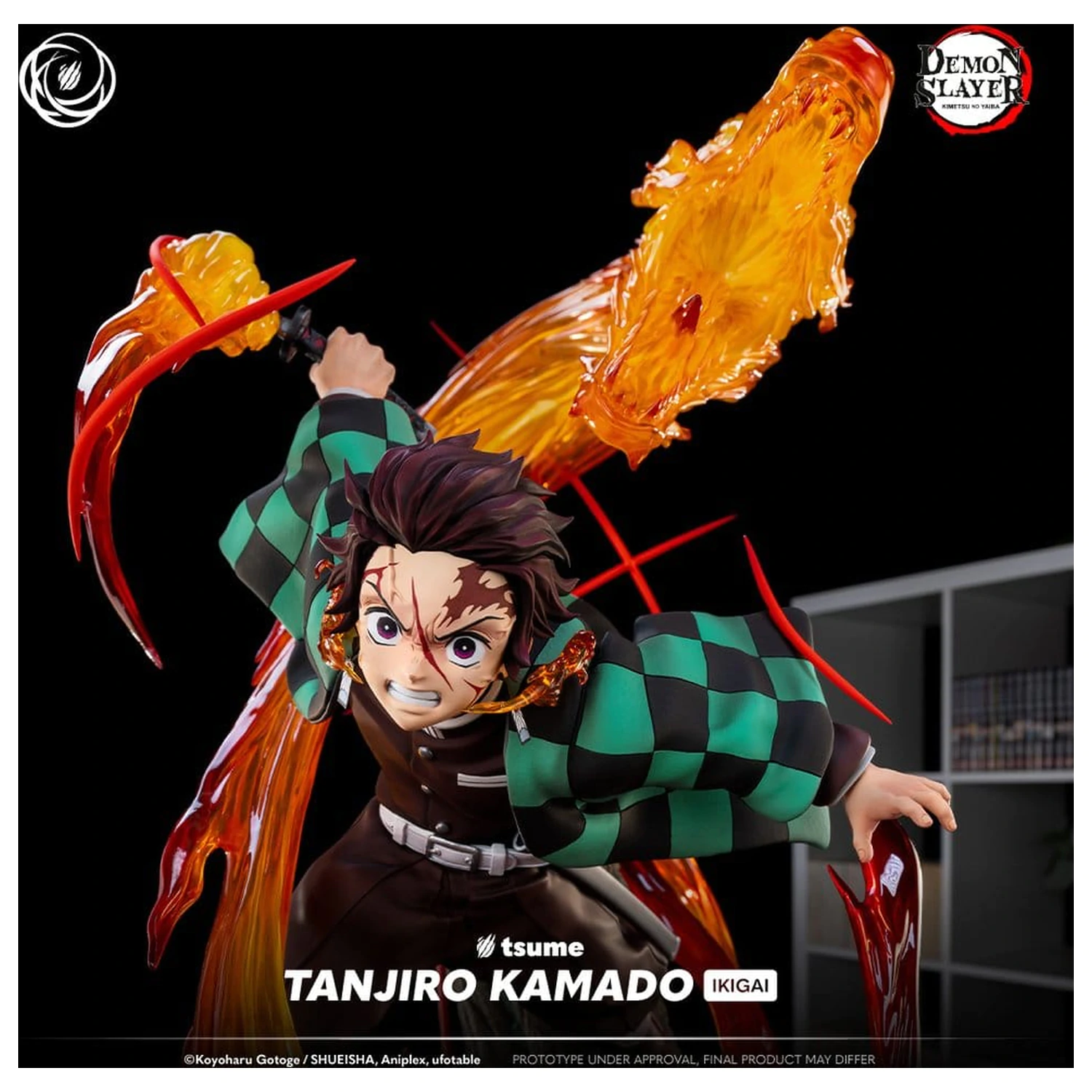 Demon Slayer IKIGAI Figurka 1/6 Tanjiro Kamado 44 cm zdjęcie produktu