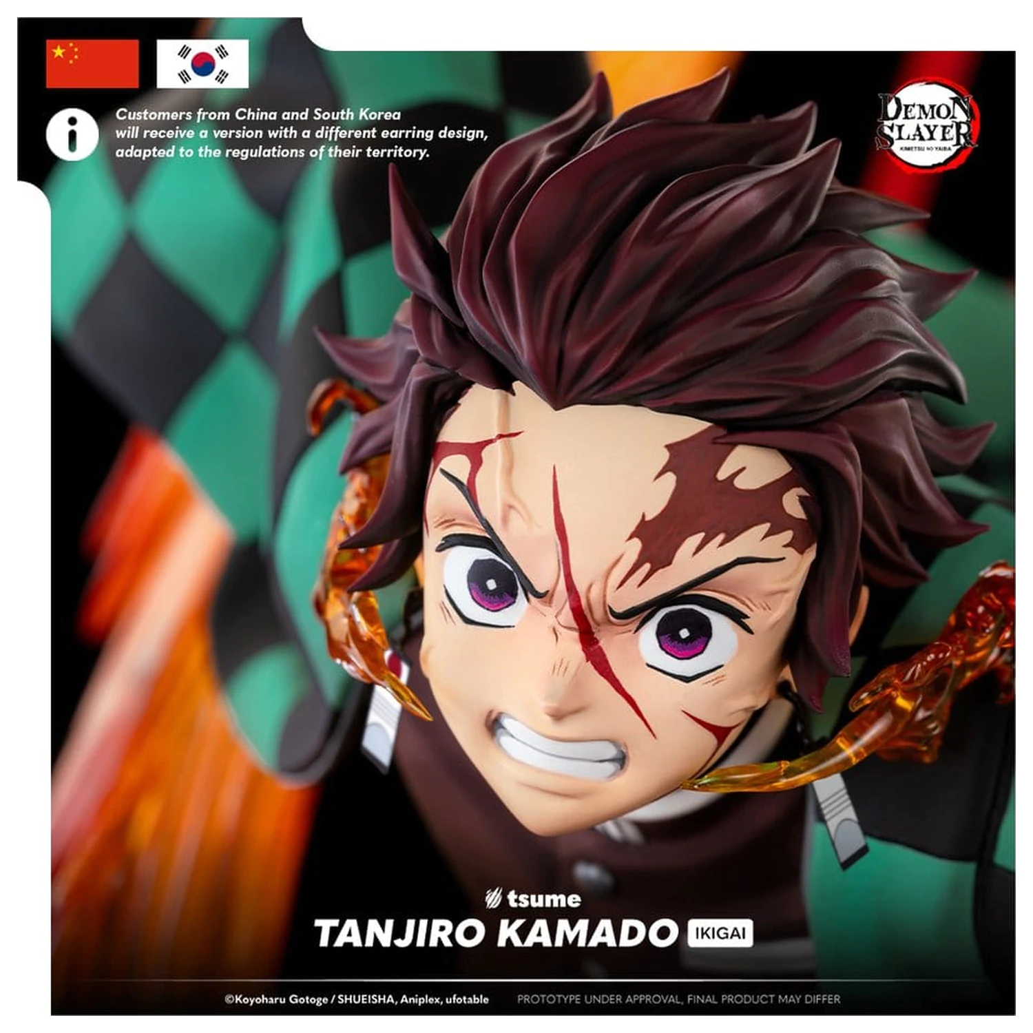 Demon Slayer IKIGAI Figurka 1/6 Tanjiro Kamado 44 cm zdjęcie produktu
