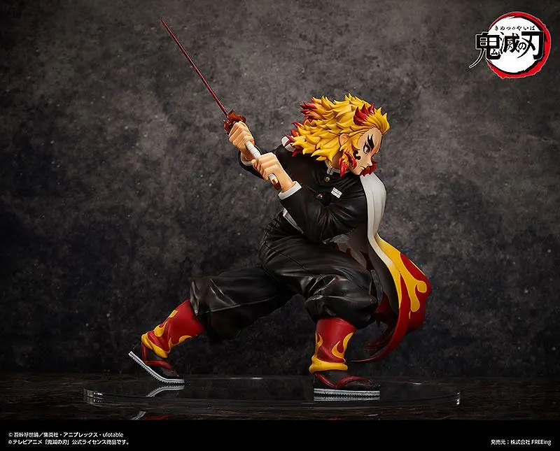Demon Slayer: Kimetsu no Yaiba Statua 1/4 Kyojuro Rengoku 42 cm zdjęcie produktu