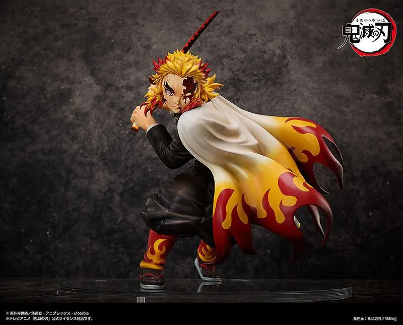 Demon Slayer: Kimetsu no Yaiba Statua 1/4 Kyojuro Rengoku 42 cm zdjęcie produktu