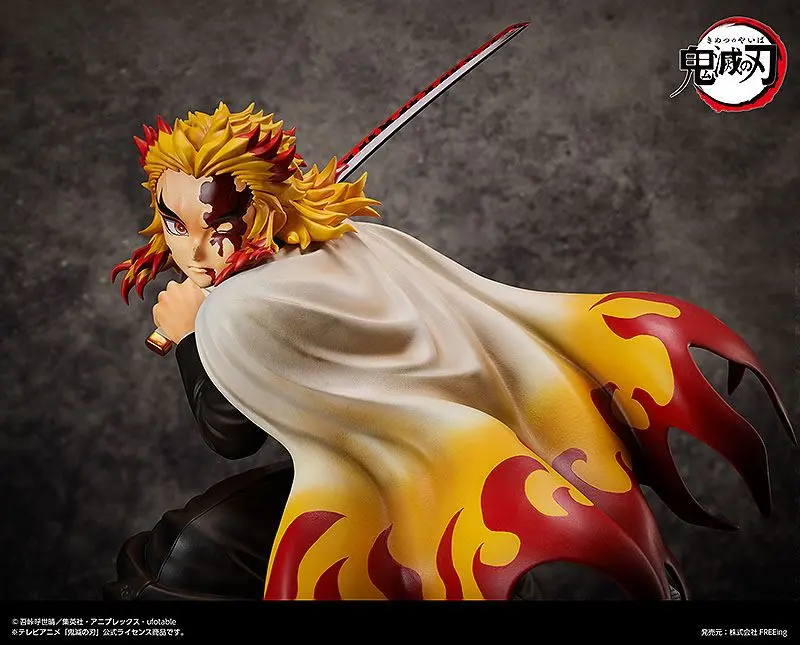 Demon Slayer: Kimetsu no Yaiba Statua 1/4 Kyojuro Rengoku 42 cm zdjęcie produktu